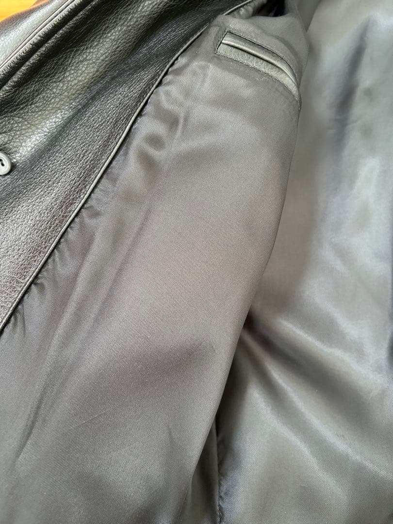 美品　EDITIONS M.R カウレザー　サイズ46 ラムファー