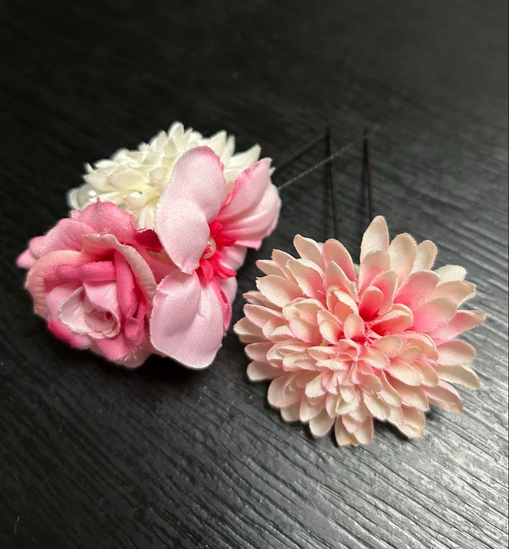 キャサリンコテージ　 袴セット160 ＋ 肌襦袢M 小学生　卒業式　髪飾り付き