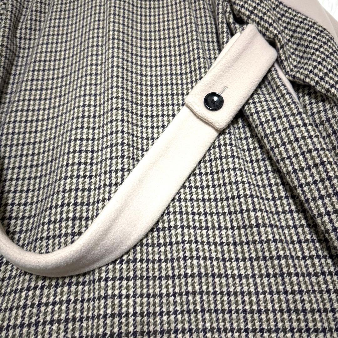 UNITED TOKYOバックチェックフレアコート