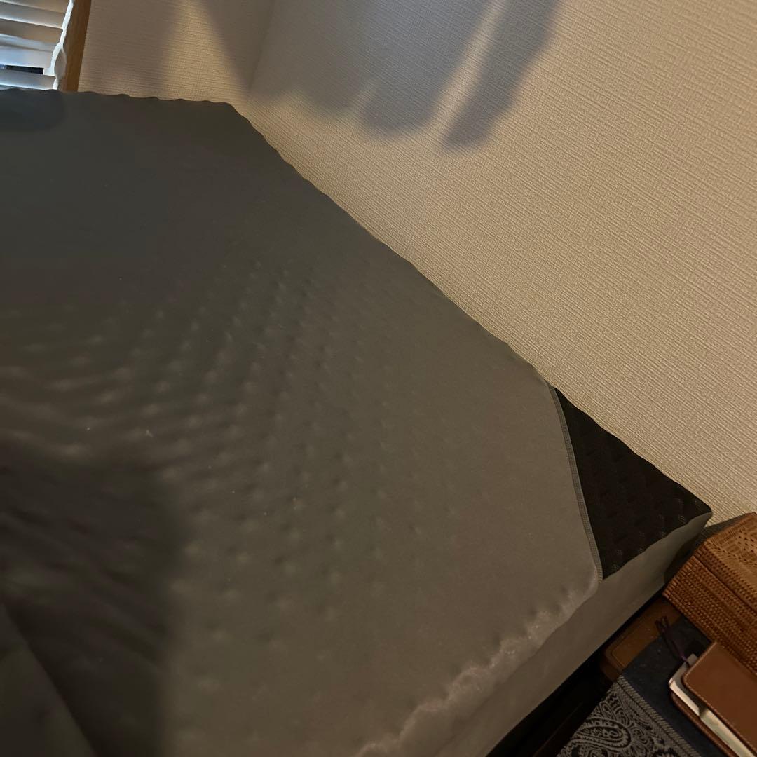 ニトリ 腰痛改善マット シングル エアーマットレス グレー