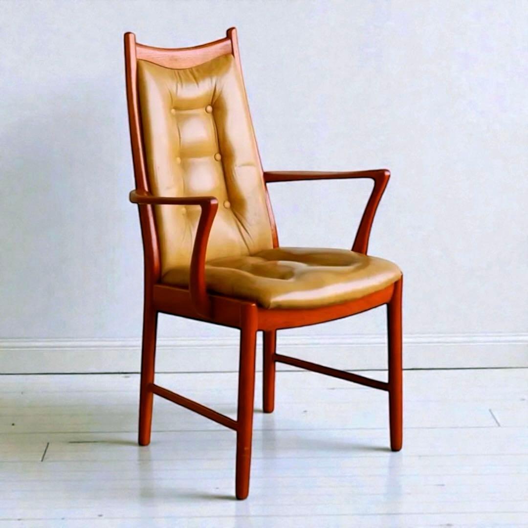 A.H. McINTOSH 英国ヴィンテージ アームチェア｜チーク材 1脚