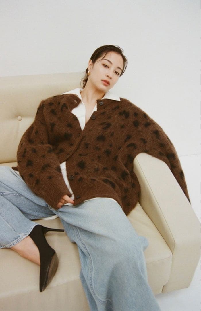 広瀬すず✖︎CLANE 【TUCK WIDE DENIM PANTS】