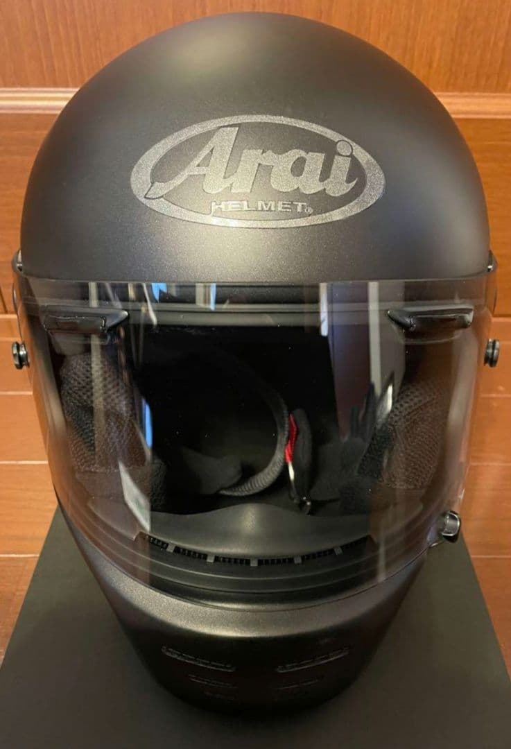 【美品】Arai ヘルメット ラパイドネオ マットブラック　M