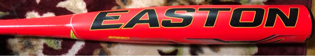 EASTON 赤 バット　83センチ軟式