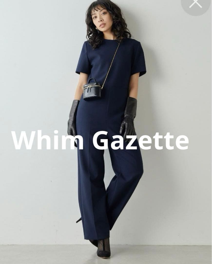 新品⭐️Whim Gazette ウィム ガゼット　ダブルクロスオールインワン