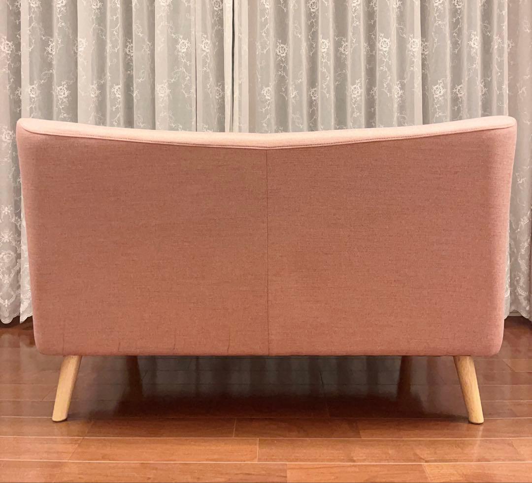 美品★Francfranc★フランフラン★フルレット 3WAYソファ★ピンク