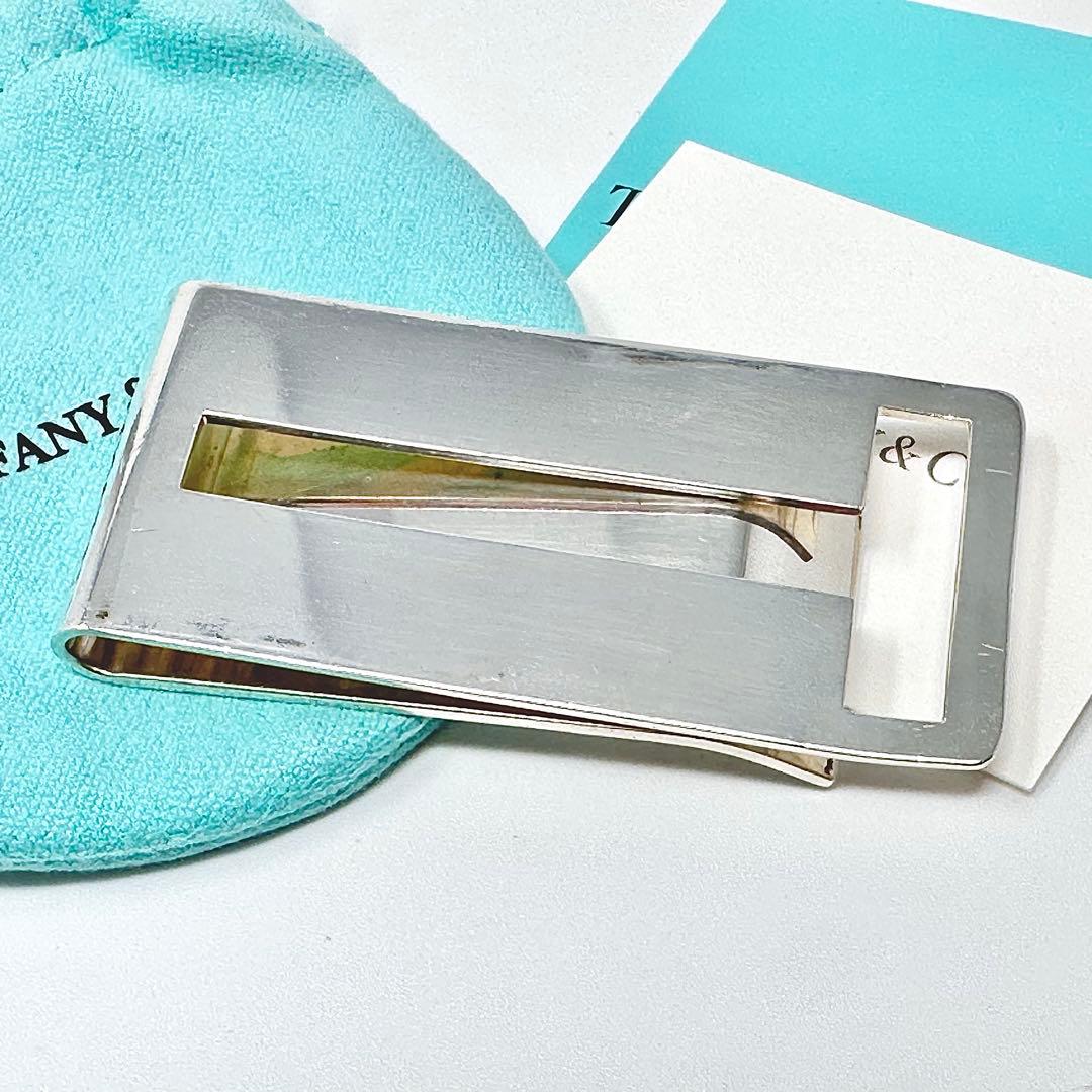 Tiffany Tカットアウト　シルバー　マネークリップAg925 ロゴ