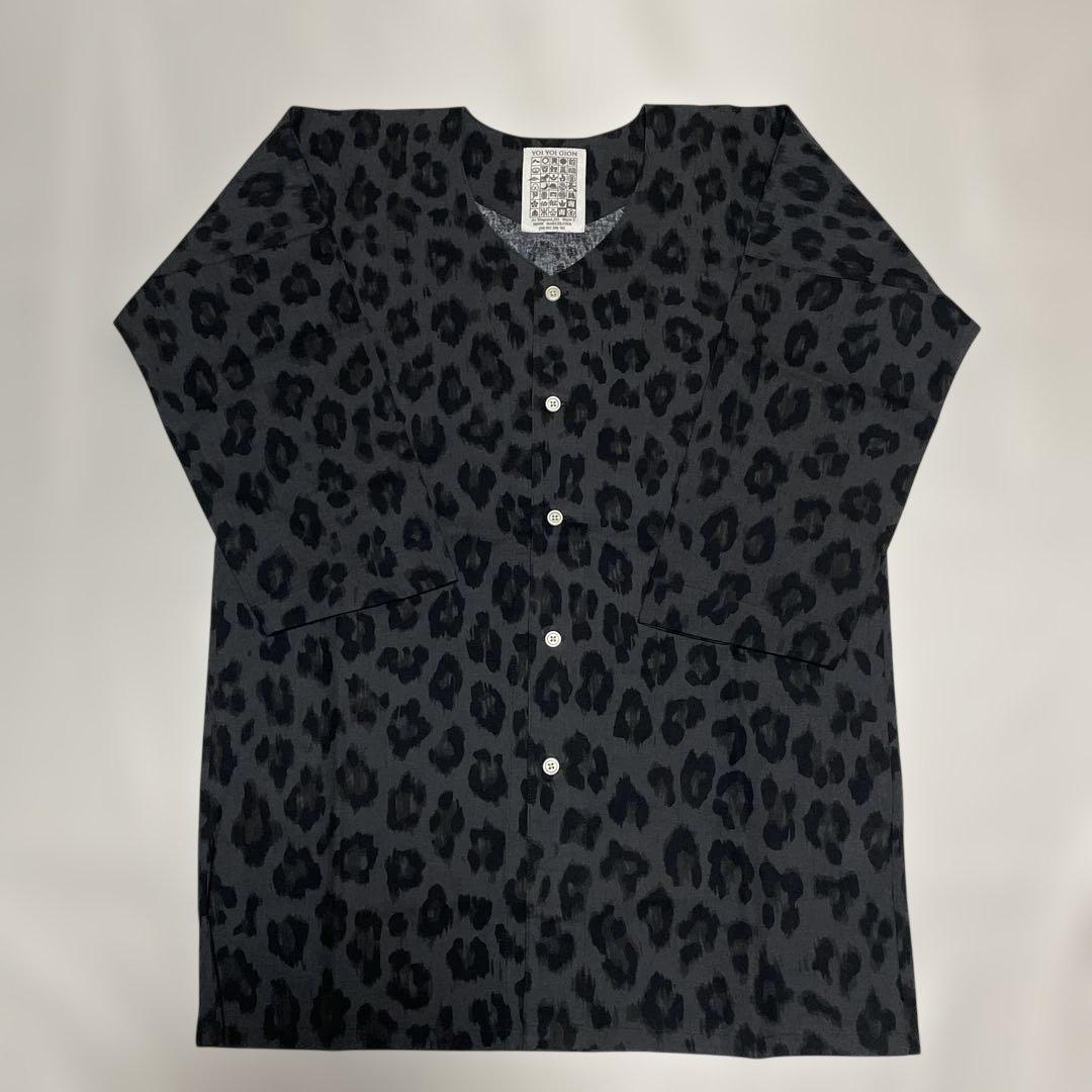 新品 ブエナビスタレオパード 宵宵祇園 鯉口シャツ YOIYOI GION
