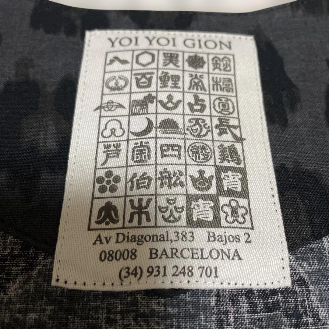 新品 ブエナビスタレオパード 宵宵祇園 鯉口シャツ YOIYOI GION