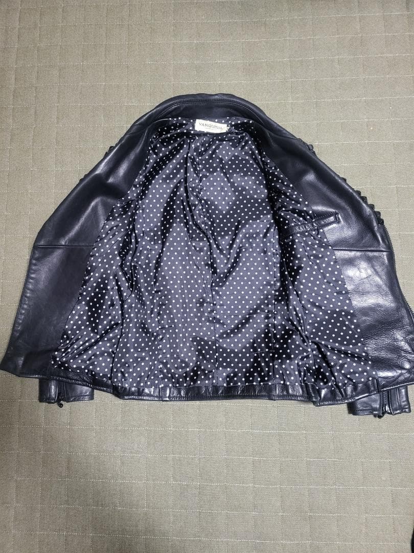 Vanquish ヴァンキッシュ 黒夢清春着用 超レア ルイスレザー ショット