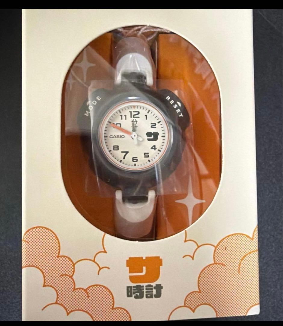 ［新品］サ時計 サウナ専用時計 オレンジ ホワイト CASIO カシオ