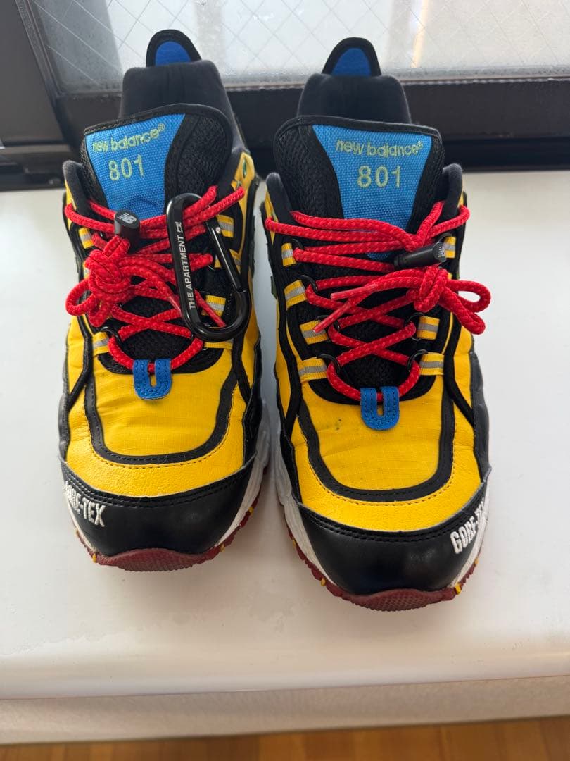 New Balance 801 GORE-TEX イエロー/ブラック 29cm