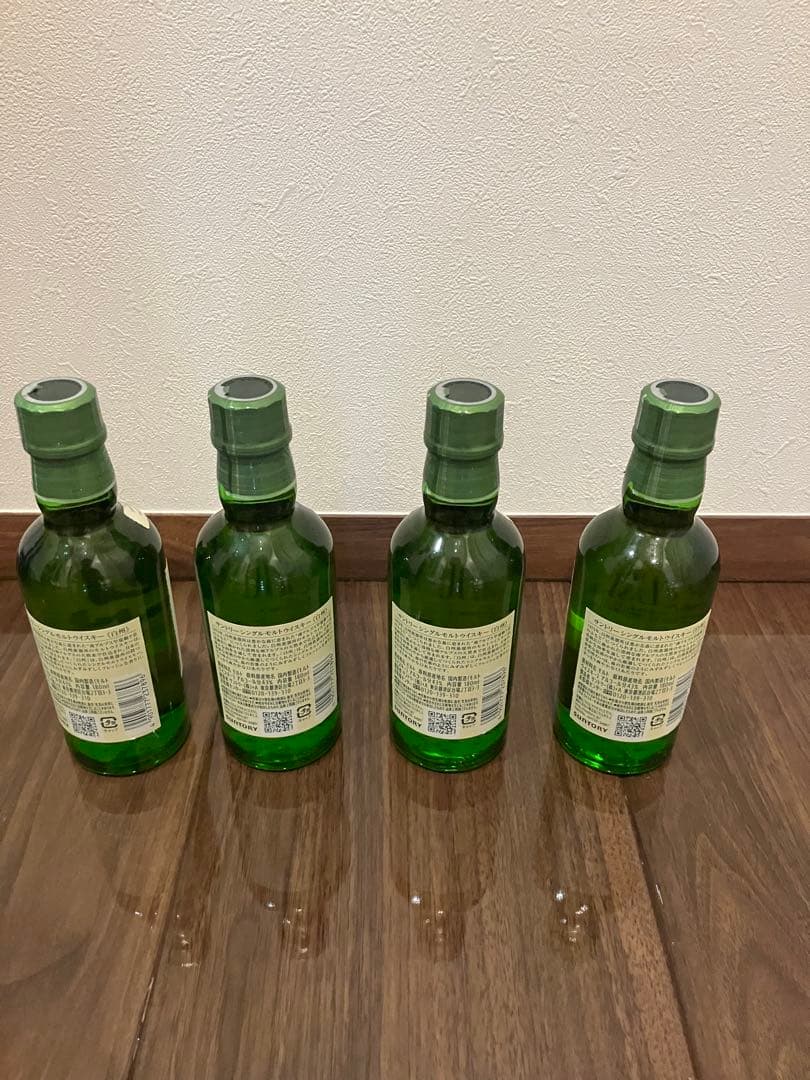 サントリー 白州 ミニボトル ウイスキー180ml ×4本セット