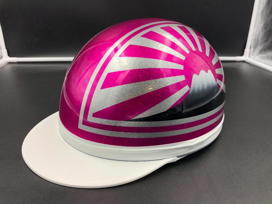 コルク半　カスタム　富士日章　マジック　キャンディピンク　ラメ　高級クリヤ