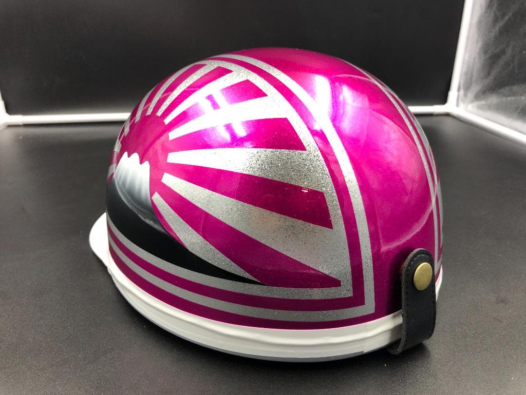 コルク半　カスタム　富士日章　マジック　キャンディピンク　ラメ　高級クリヤ