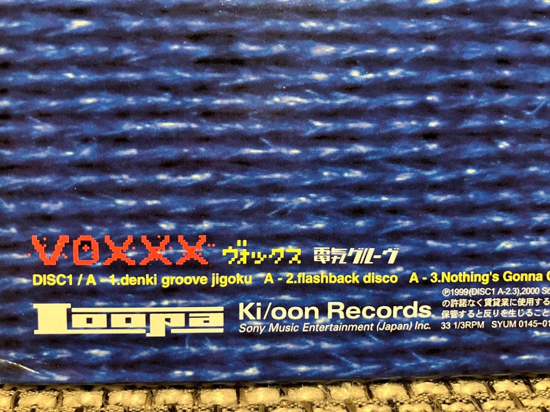 電気グルーヴ DENKI GROOVE VOXXX 2LP oasis blur