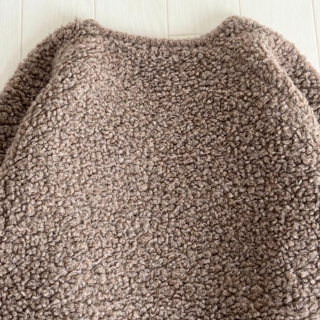 【美品】TOMORROWLANDウールナイロンクルーネックニット