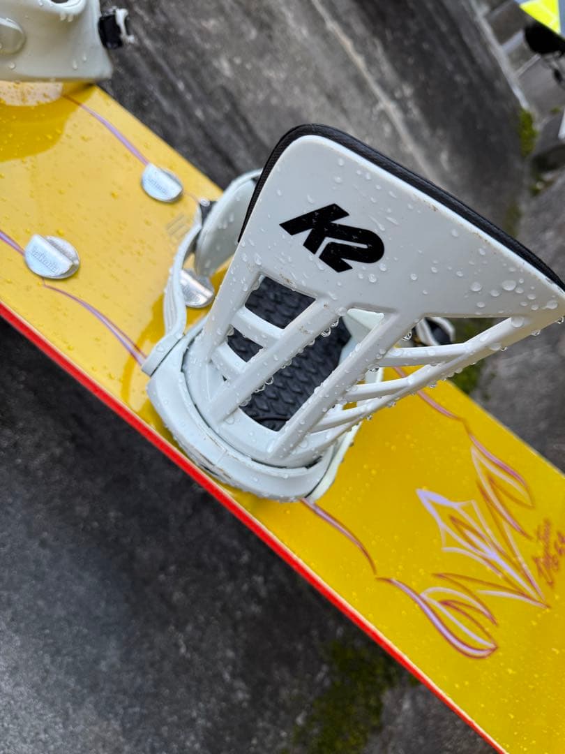 【人気セット】SIMS スノーボード 154cm × K2 ビンディング 美品