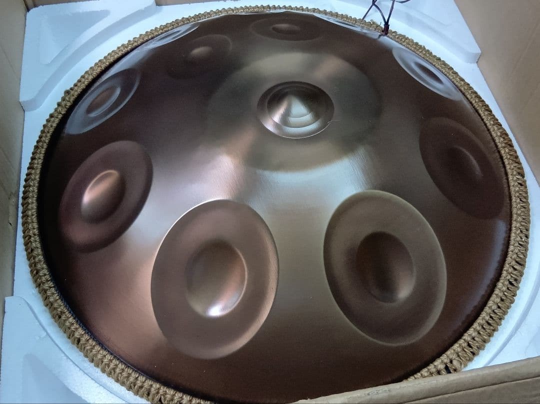 ハンドパン　56センチ 12音　Dマイナー A＝432Hzチューニング　音きれい