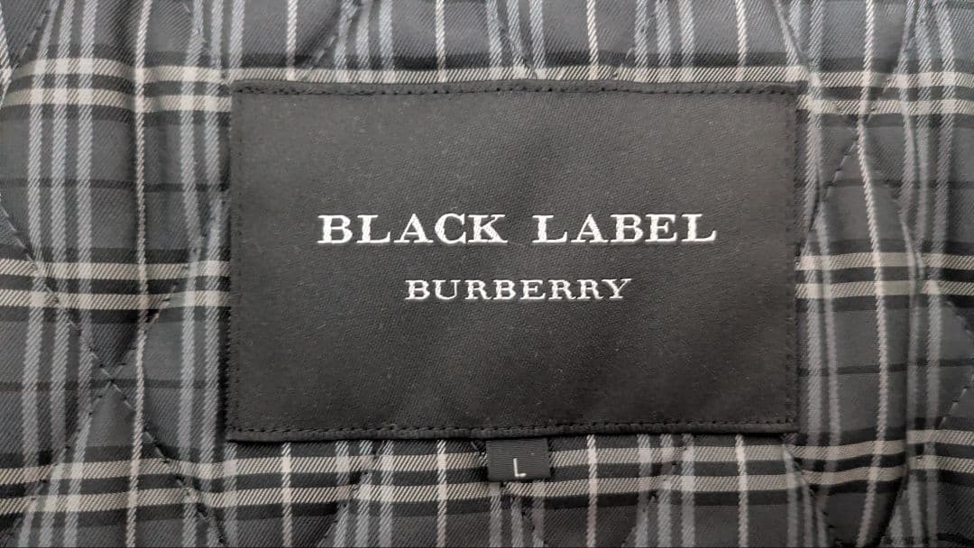★メルカードクーポン使用可★バーバリーブラックレーベル トレンチコート サイズL