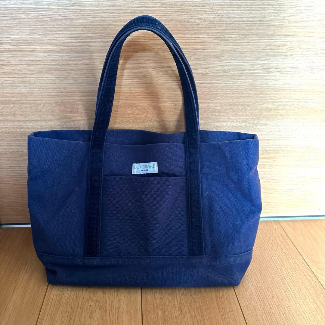 LOVERAR-BY FEILER オールドテディワッペントートバッグ　大