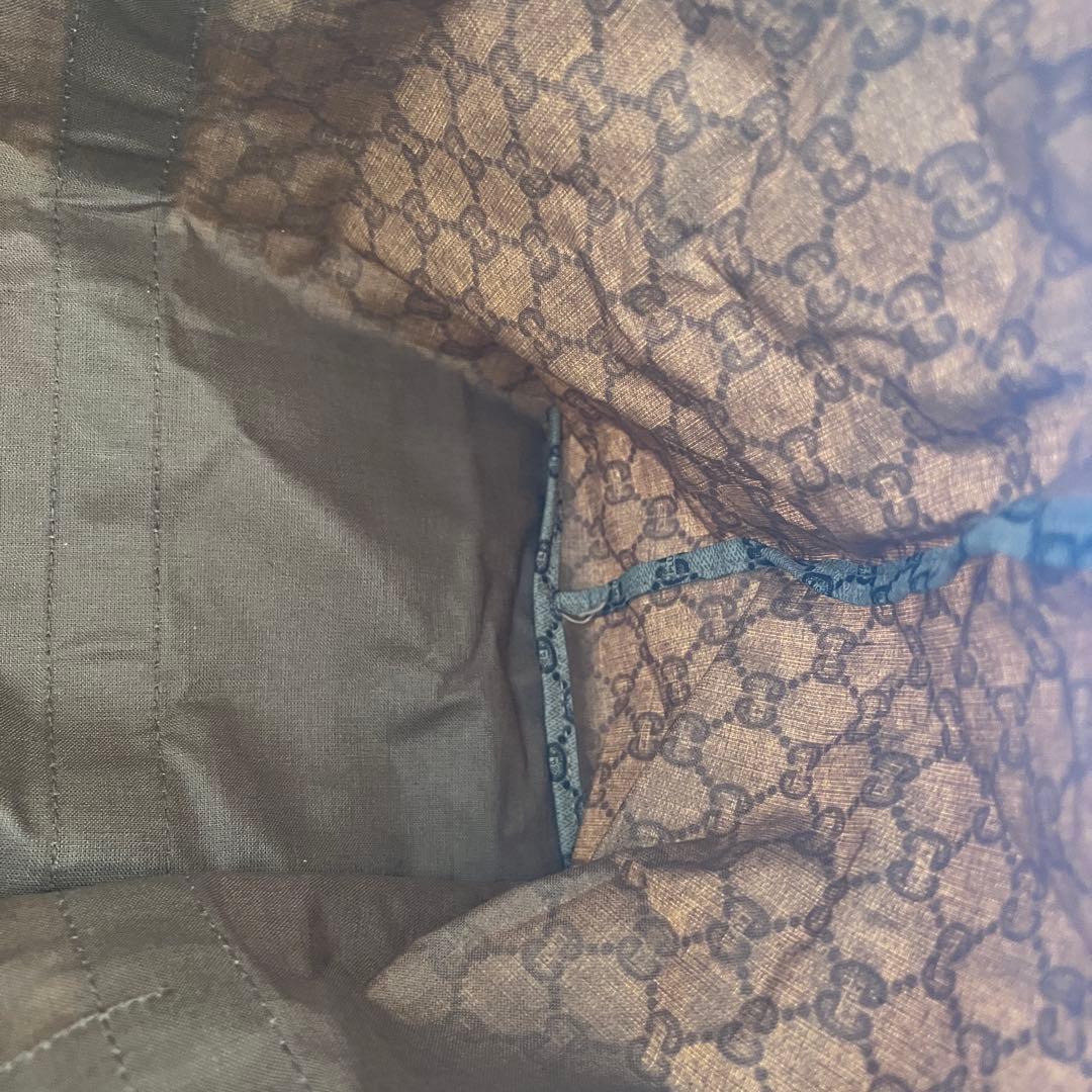 グッチ ボストンバッグ グッチプラス シェリーライン PVC 大容量 ロゴ金具