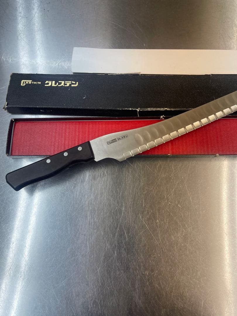 【新品未使用】グレステンサーモンスライサーカステラ　ケーキスライサー　345GC