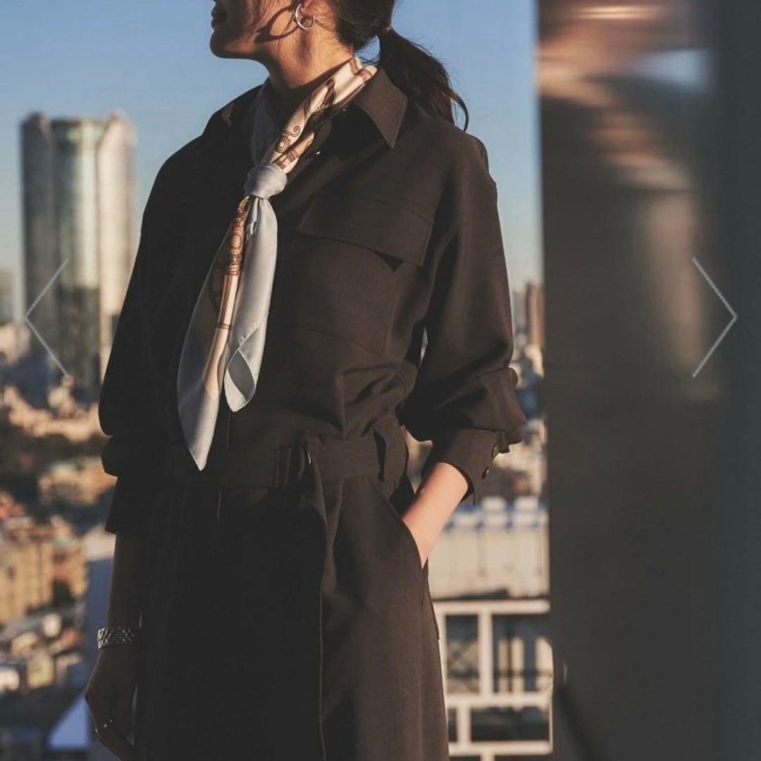 ◆タグ付◆定価3万超Oggi×UNTITLEDコラボ シャツカラーオールインワン