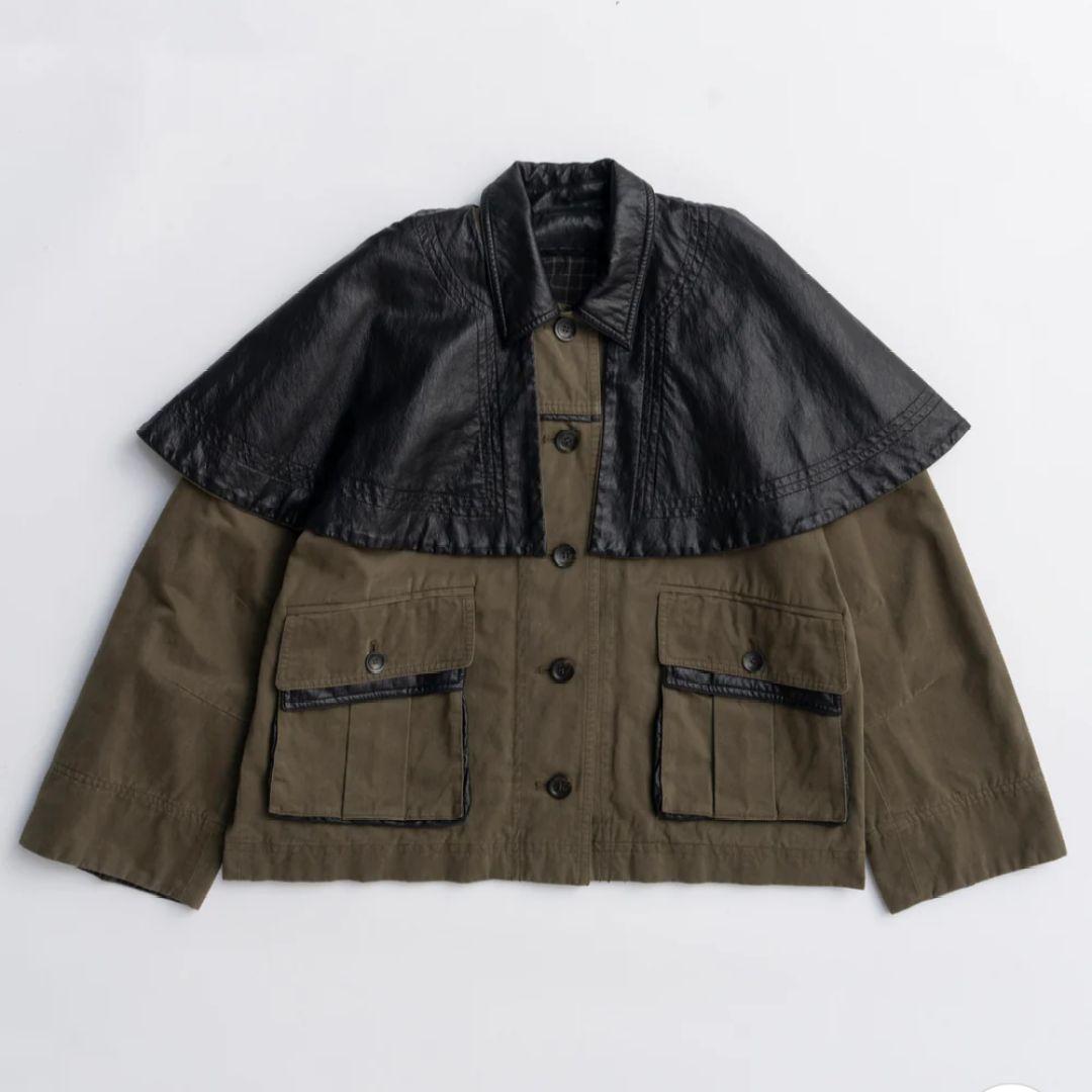 【25aw 新品】メゾンスペシャル　Military Cape Jacket