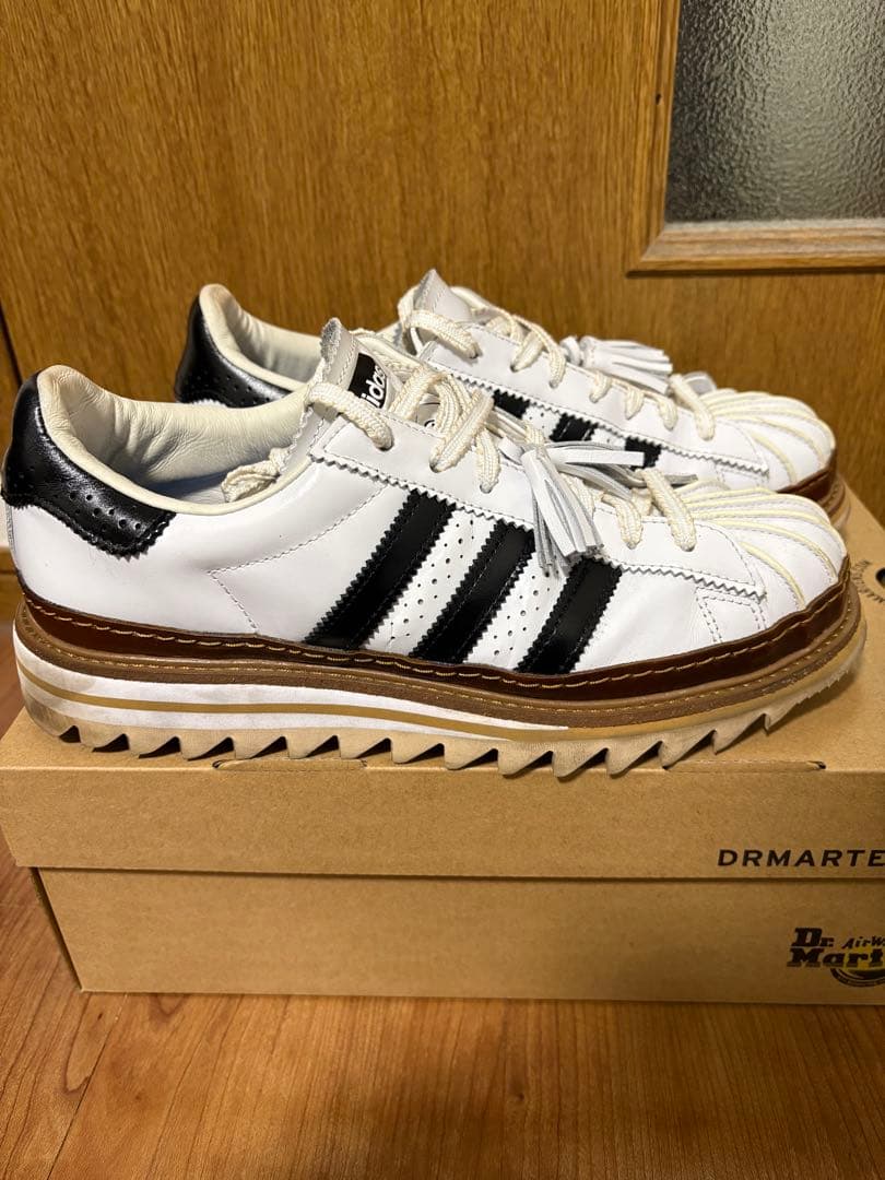 adidas Originals Superstar × CLOT ホワイト