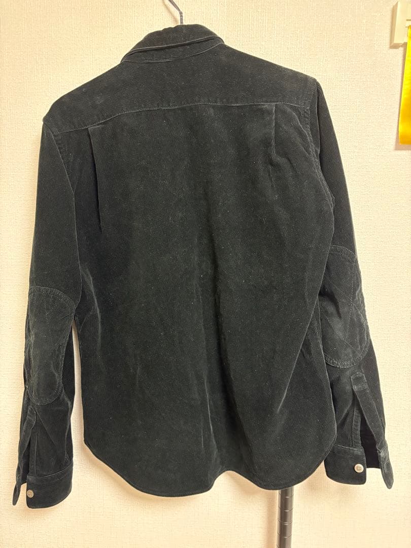 COMME des GARCONS HOMME コーデュロイシャツ S ブラック