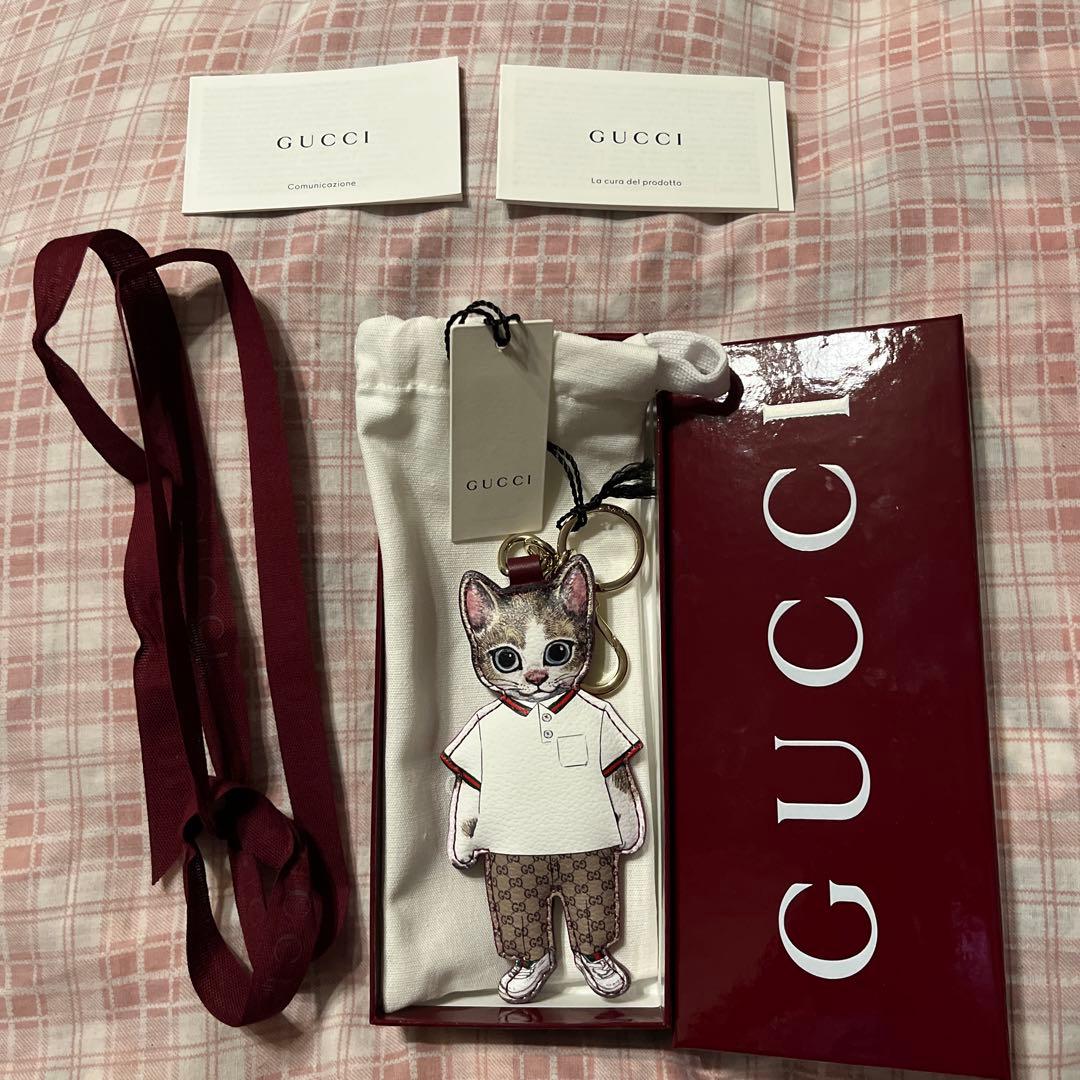 ★期間限定値下げ★ グッチ　ヒグチユウコ　キーホルダーチャーム