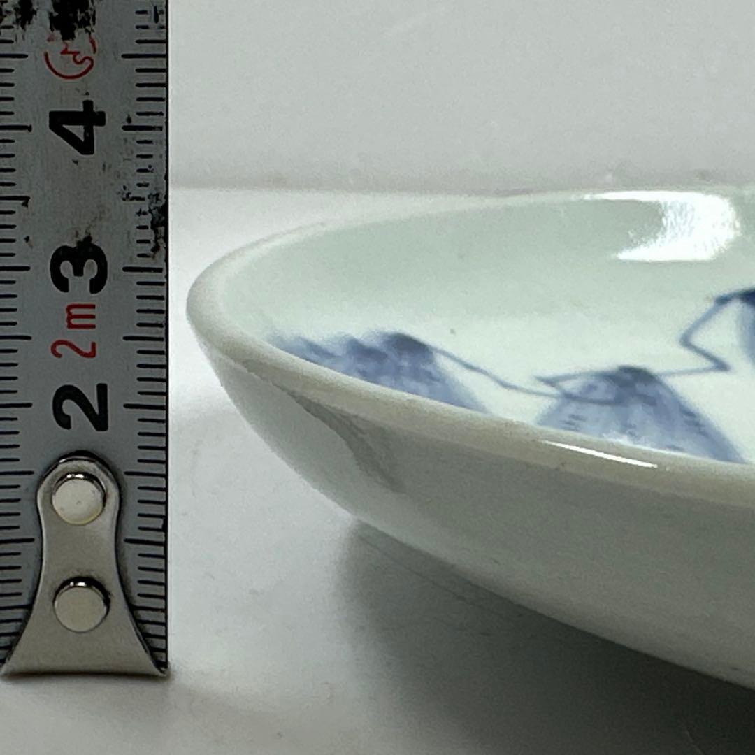 専用古伊万里　染付唐子中皿10枚　直径18.5㎝　タカチ　東な7-0422☆2F