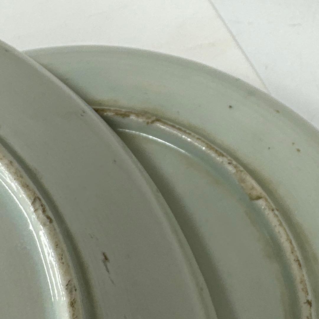 専用古伊万里　染付唐子中皿10枚　直径18.5㎝　タカチ　東な7-0422☆2F