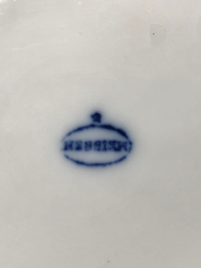 【レアUSED】meissen マイセン　ブルーオニオン　蓋付　蓋物