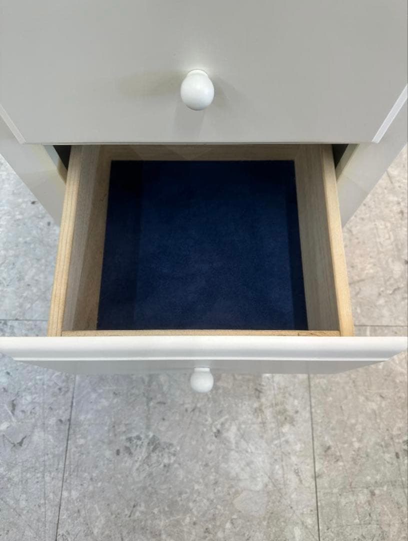 Francfranc リリオチェスト　ホワイトウッドチェスト 3段