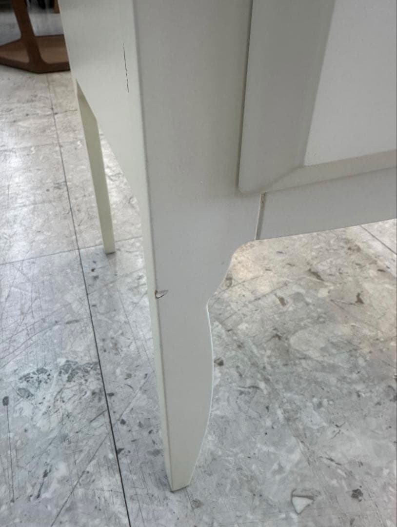 Francfranc リリオチェスト　ホワイトウッドチェスト 3段