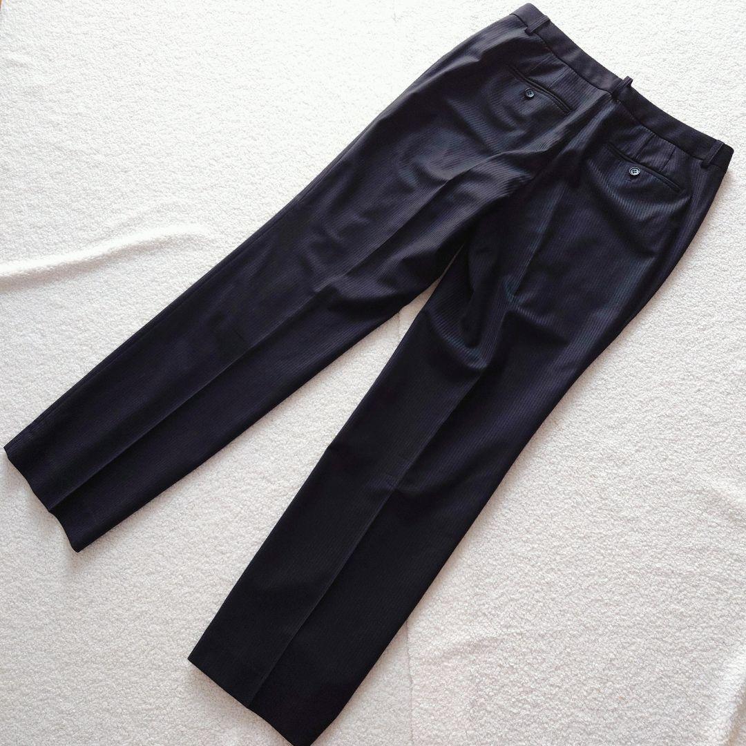 23区 Bahariye ウール ストライプ パンツスーツ 上下 44