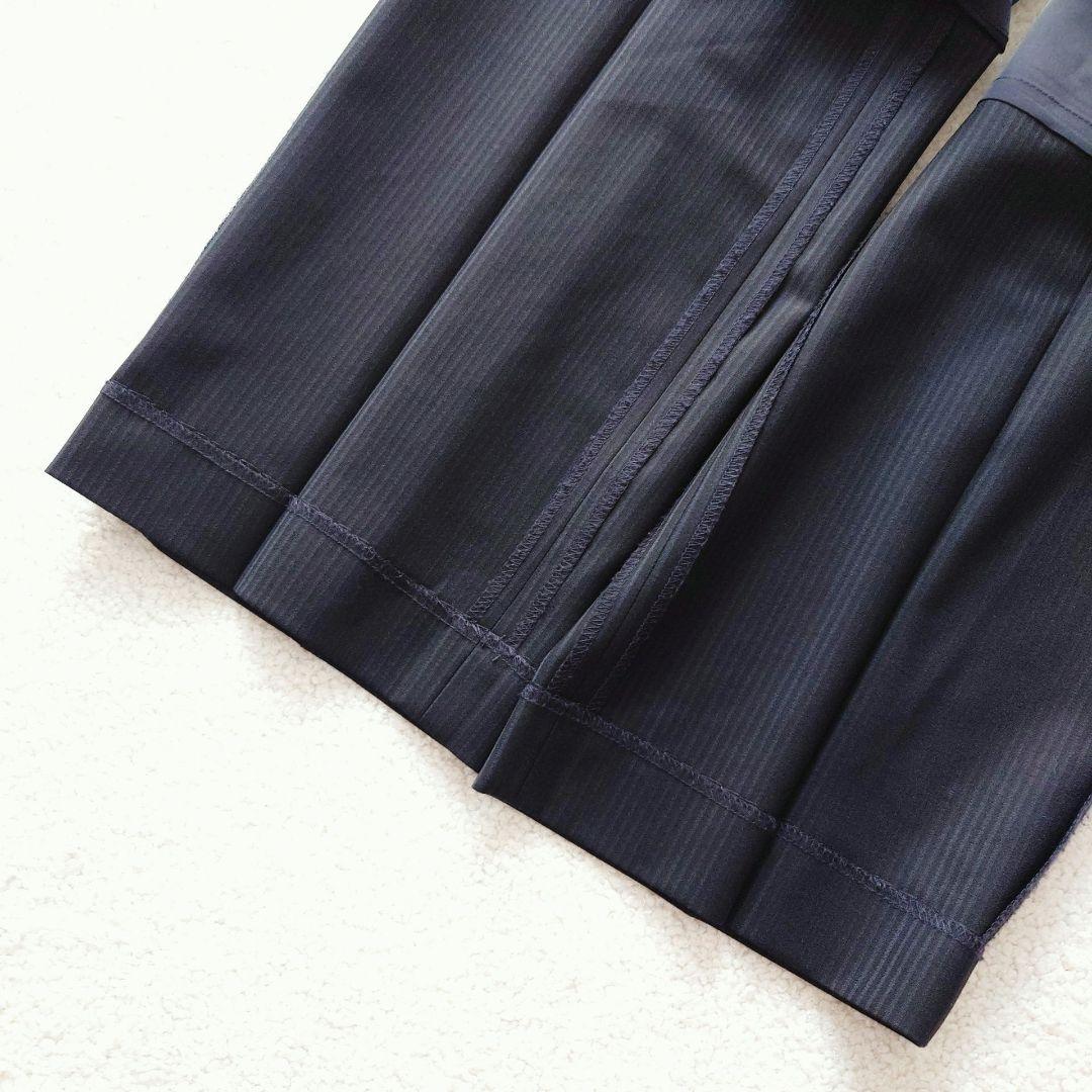 23区 Bahariye ウール ストライプ パンツスーツ 上下 44