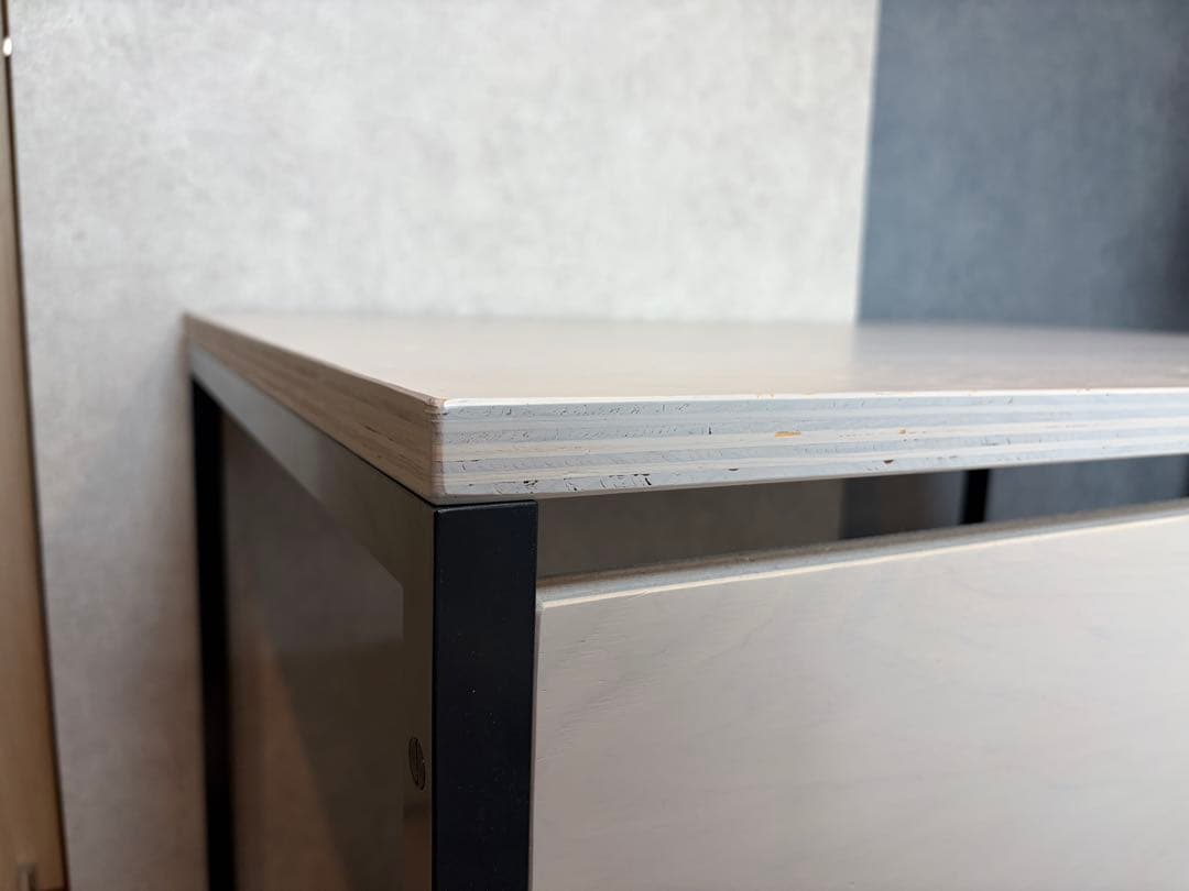 オーダー品FLYMEeオフィスデスク 幅100cm奥行70cm PCテーブル 机