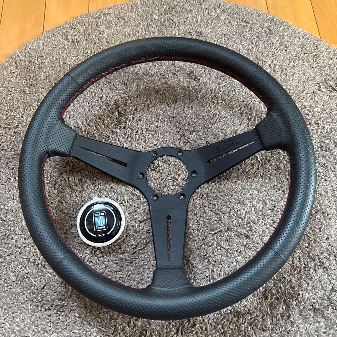 NARDI SPORTS TYPE ラリー レザー ディープコーンタイプ
