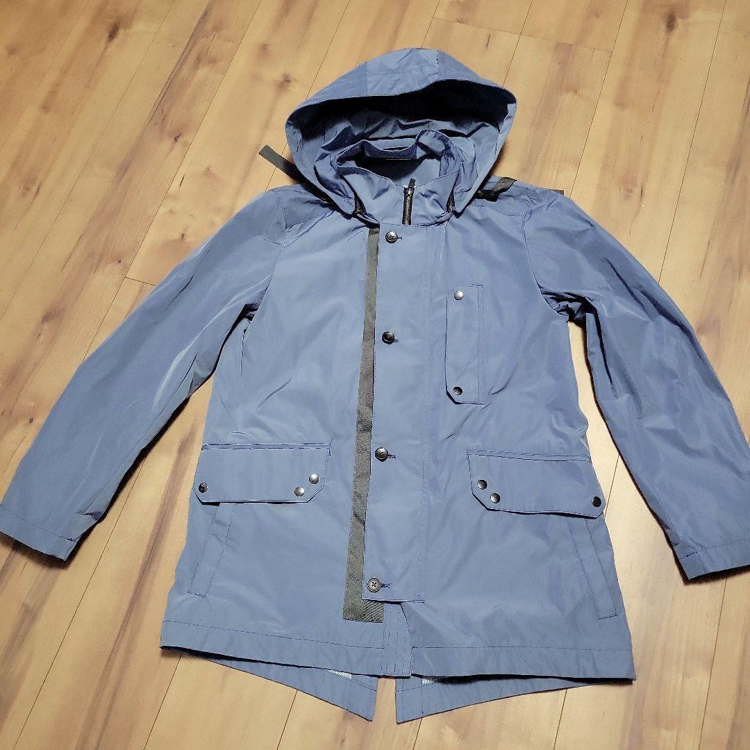 【LANVIN en Blue 】ナイロンツイル マウンテンパーカー