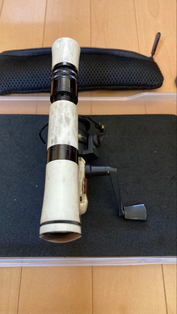 激レア　アブガルシア　カーディナルC3 スタッグハンドル　リールロッドセット　鹿