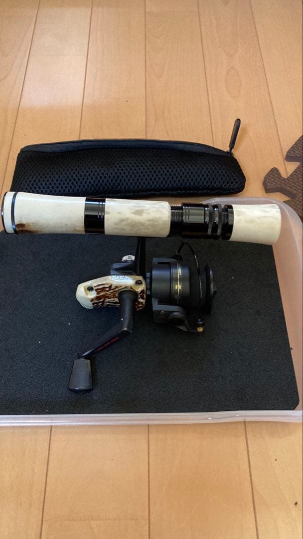 激レア　アブガルシア　カーディナルC3 スタッグハンドル　リールロッドセット　鹿