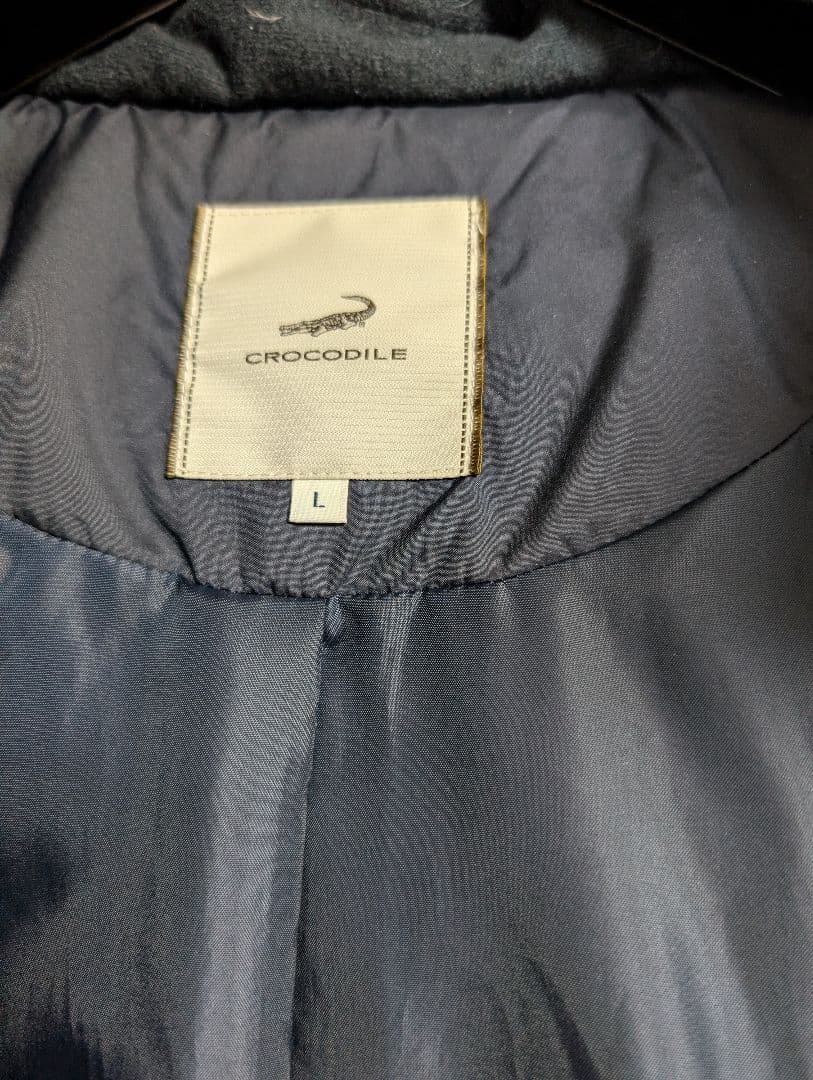 クロコダイルダウンコート