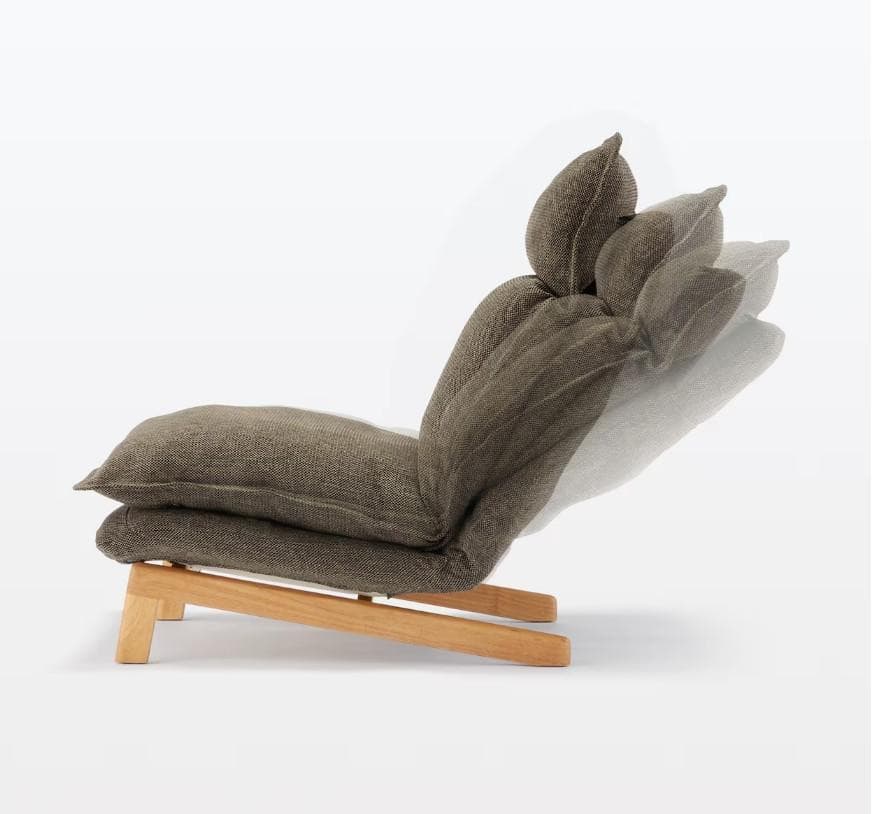 ☆ミーさま専用☆【無印良品】ハイバック リクライニングソファ（1シーター）②