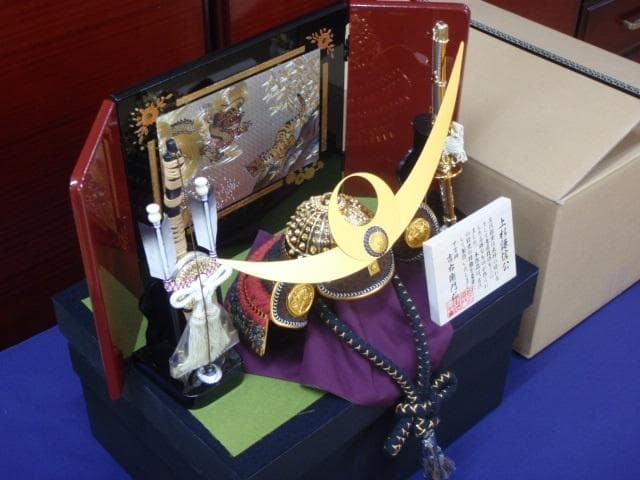 千円値下げ◆激安！新品♪４１巾 上杉謙信 収納兜飾り 五月人形◆検/鯉のぼり