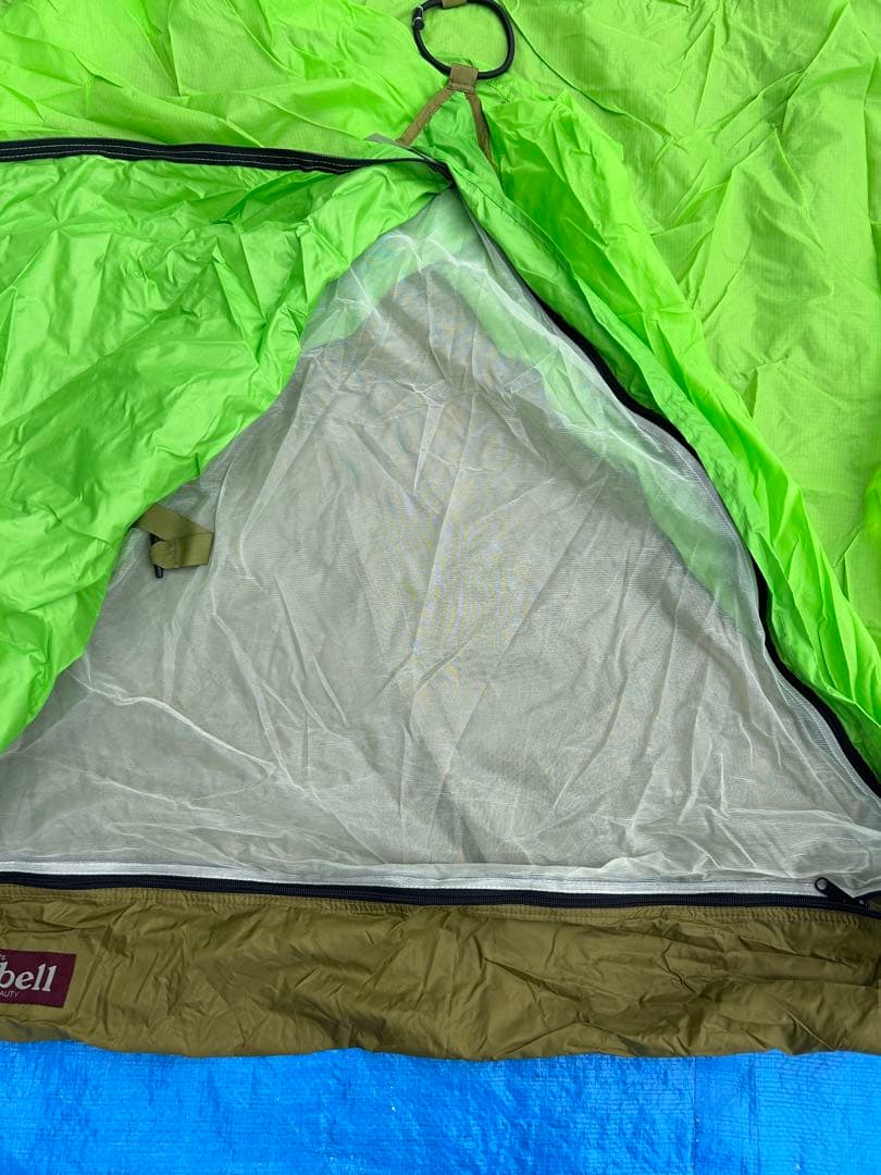 【美品】モンベル ムーンライトテント1 グリーン