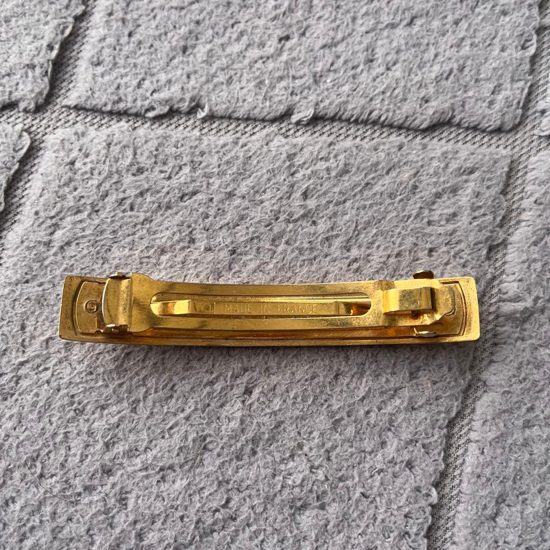 お値下げしました！CHANEL ゴールド バレッタ 30年前ビンテージ