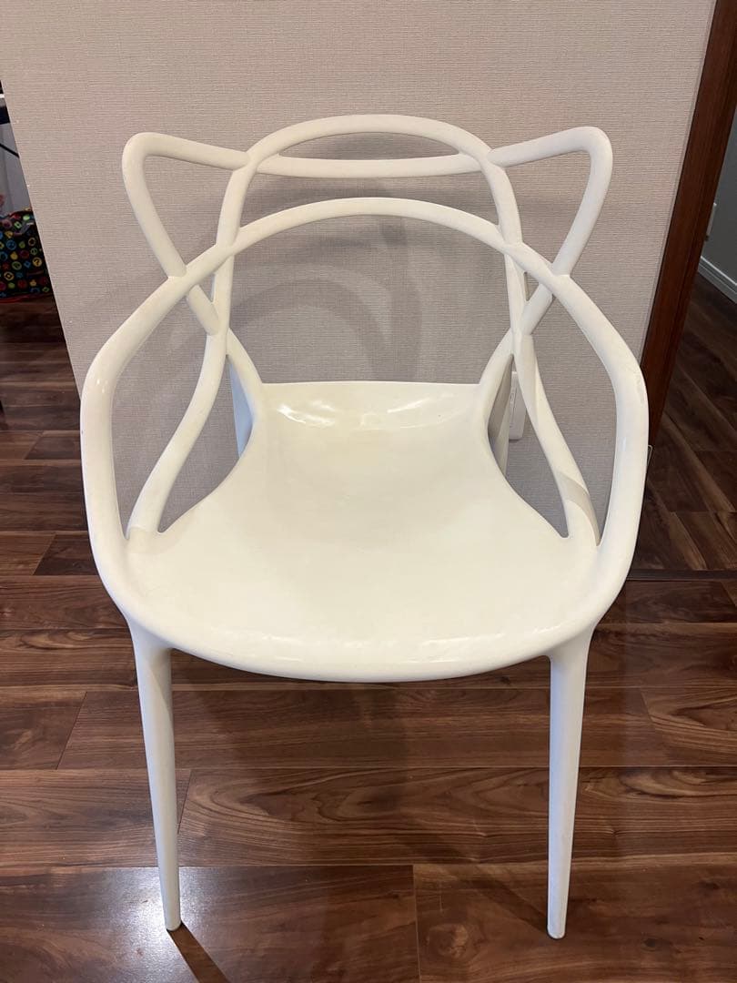 【もちおさま専用】カルテルマスターズチェアホワイトモダンチェア